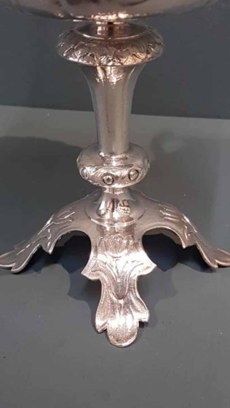 Superb Edwardian Period Cast Silver Centre Piece - Image 4