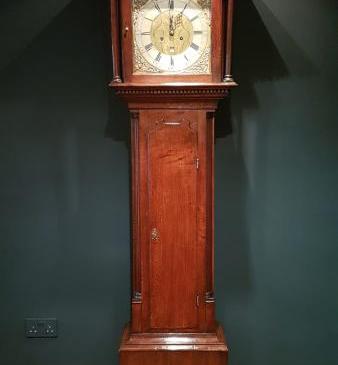 8 Day Jonas Barber Longcase Clock