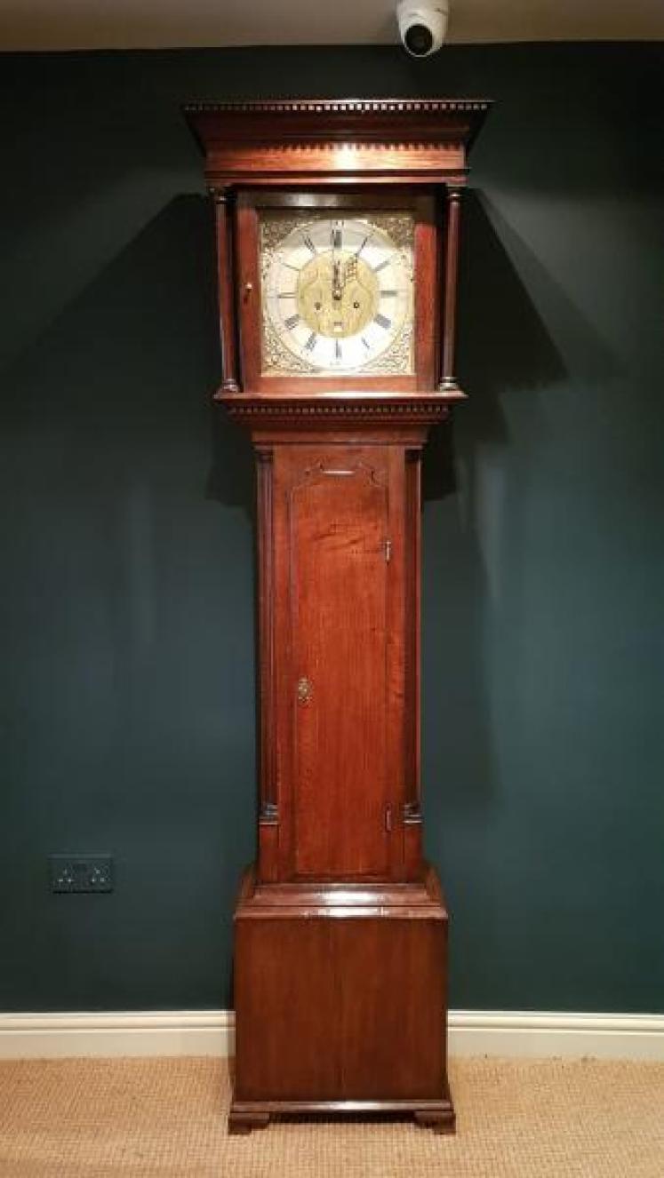 8 Day Jonas Barber Longcase Clock - Image 1