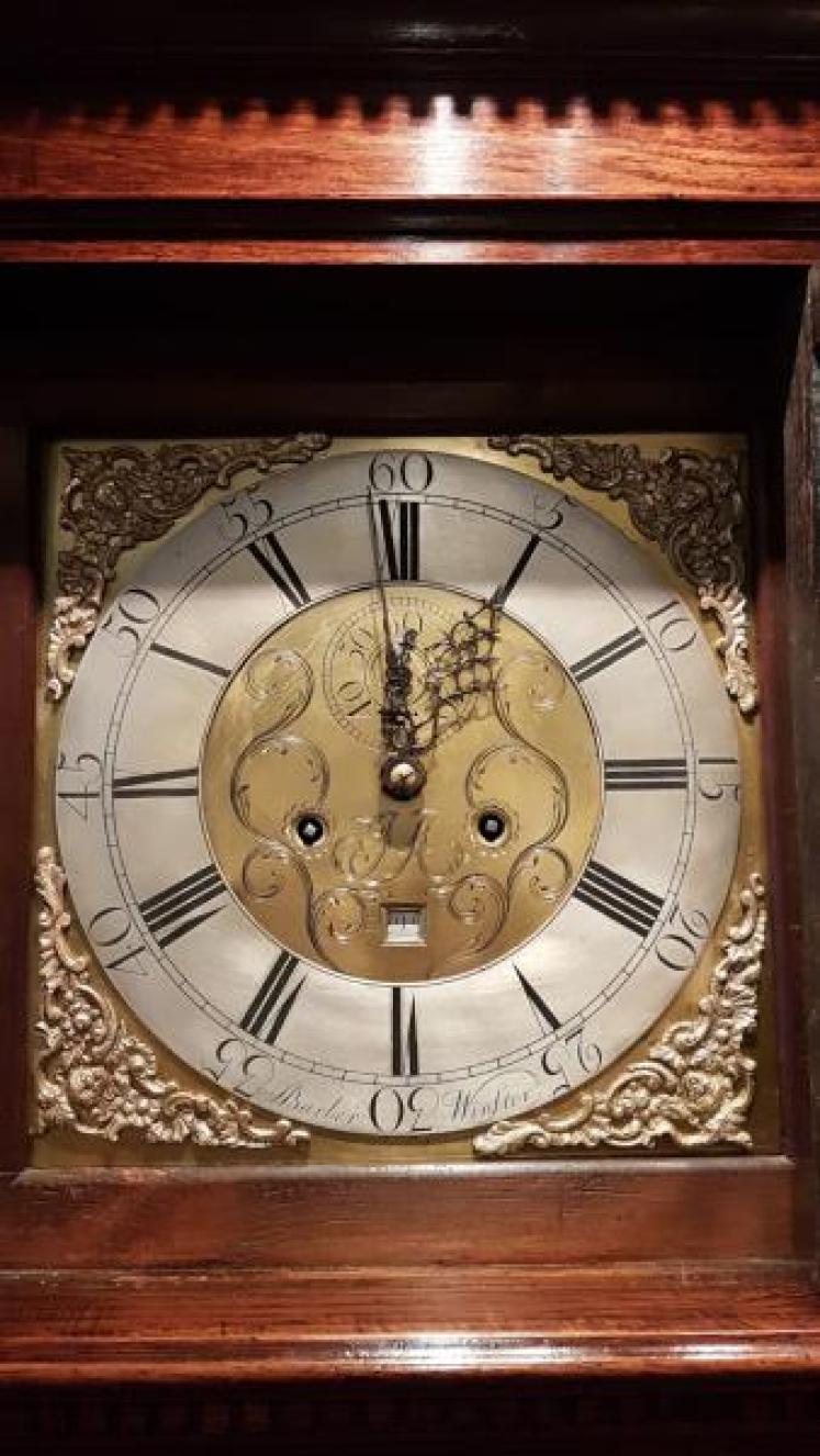8 Day Jonas Barber Longcase Clock - Image 2