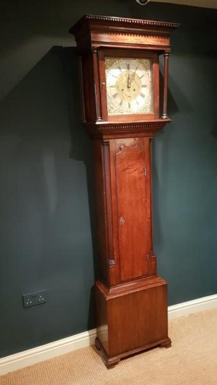 8 Day Jonas Barber Longcase Clock - Image 7