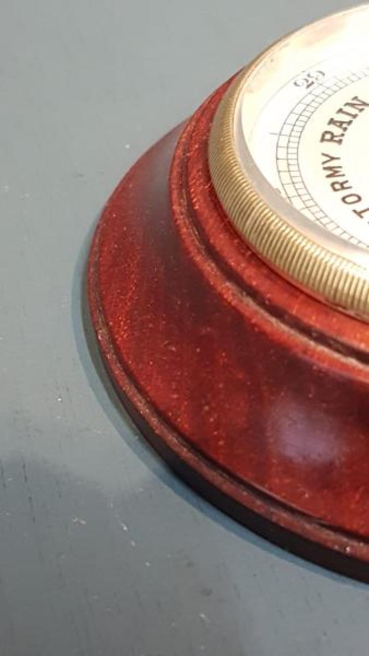 Victorian Desk Top Pocket Barometer - Image 2