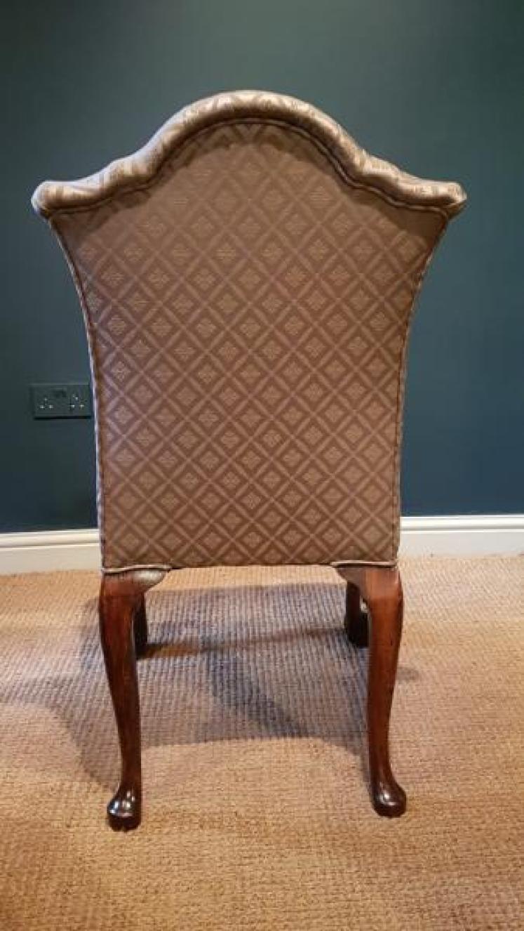 George III Red Walnut Irish Side Chair - Image 3
