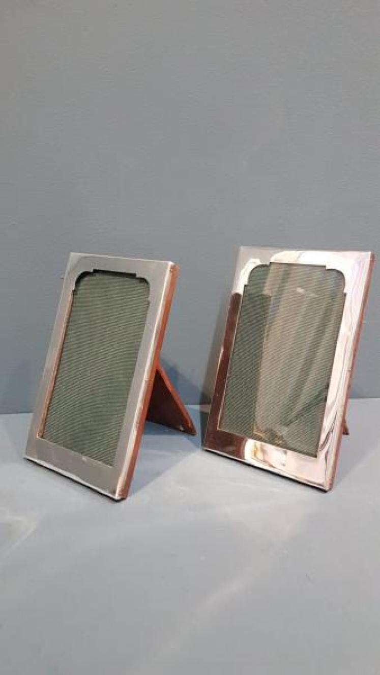Matching Pair of Sampson Morden Silver Photo Frames - Image 6