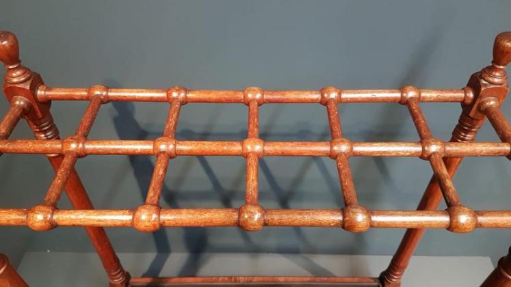 Victorian Walnut Country House Stick Stand - Image 3