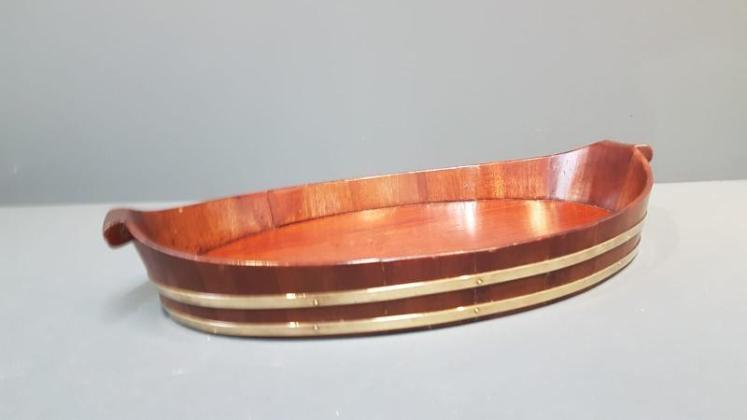 George III Mahogany Tray - Image 3