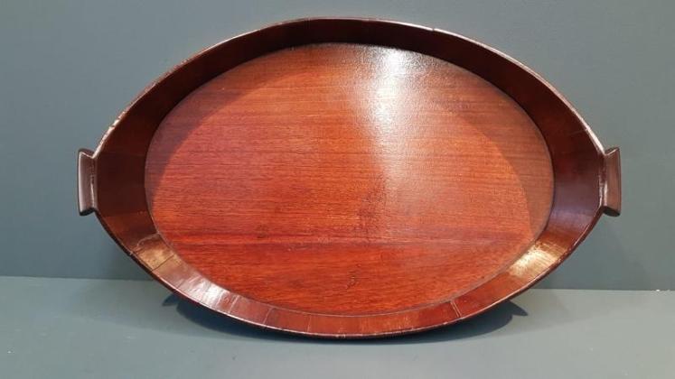 George III Mahogany Tray - Image 5