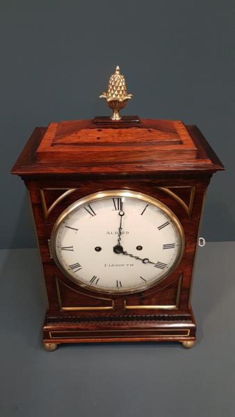 Fine Regency Double Fusee Bracket Clock - Image 7