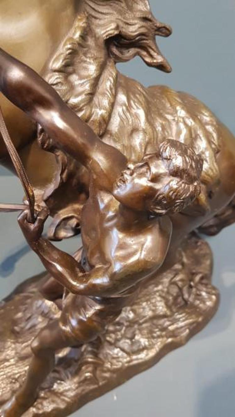 Pair of Victorian Bronze Marley Horses - Image 4