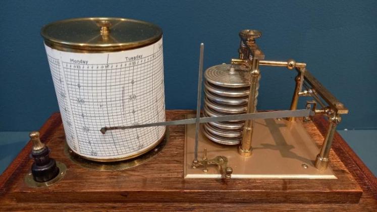 Mid Victorian Dolland of London Barograph - Image 5