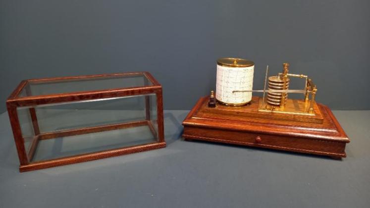 Mid Victorian Dolland of London Barograph - Image 6