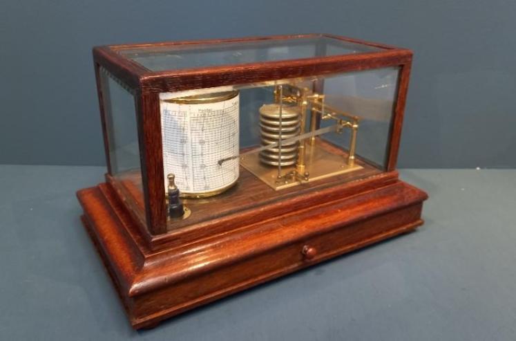 Mid Victorian Dolland of London Barograph - Image 7