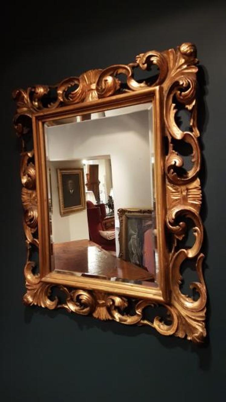 Late Victorian Timber Gilt Mirror - Image 2