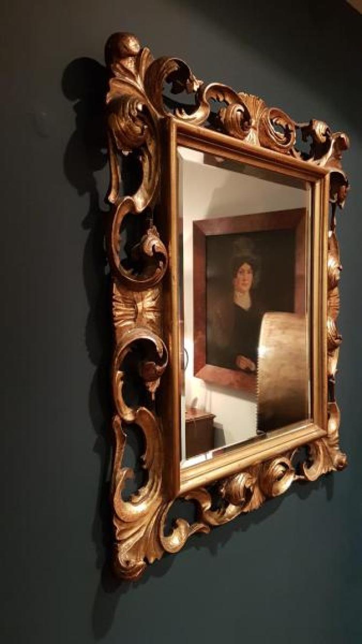 Late Victorian Timber Gilt Mirror - Image 5