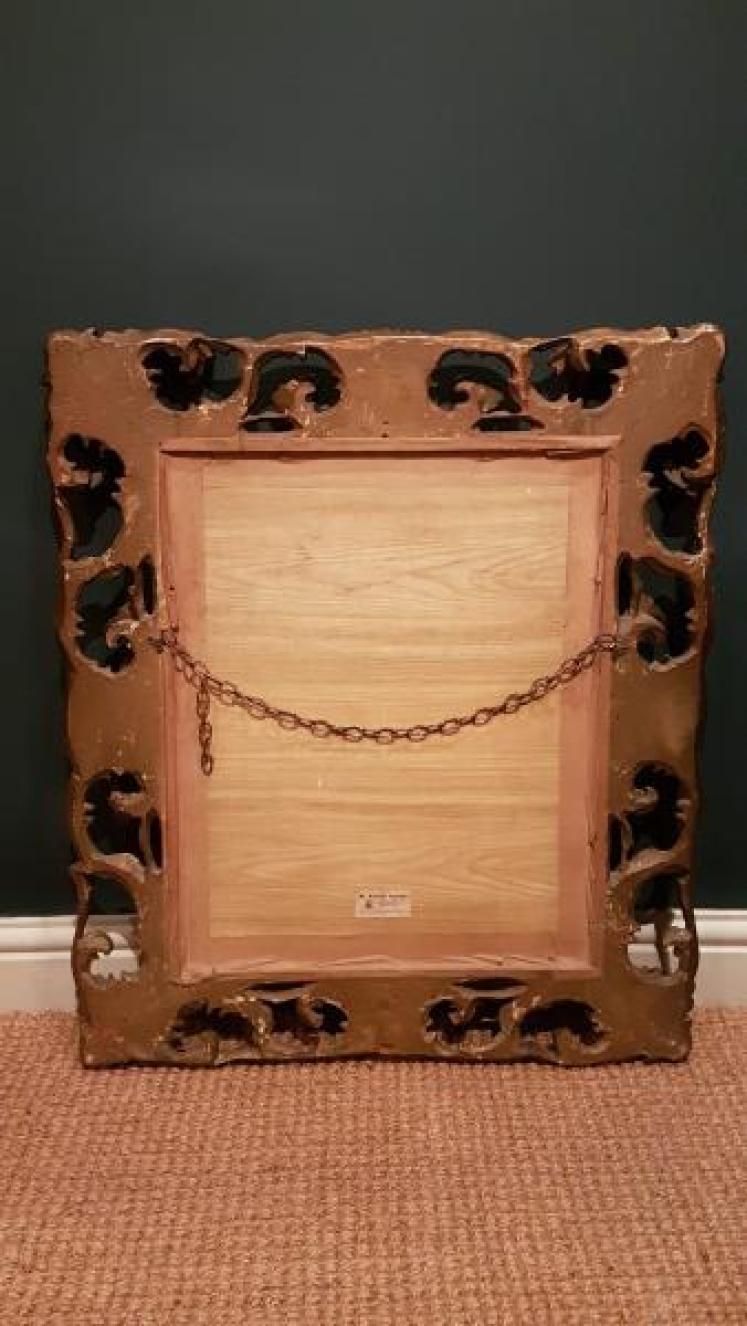 Late Victorian Timber Gilt Mirror - Image 6