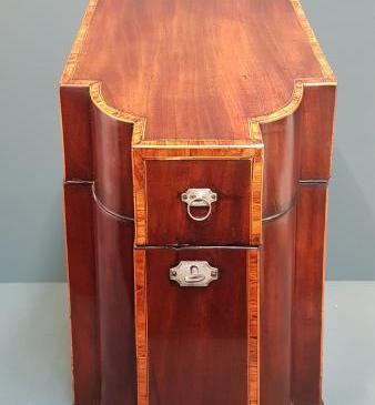 George III Mahogany Knife Box