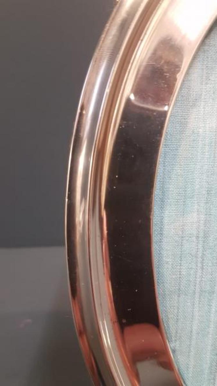 Edwardian Oval Silver Photo Frame - Image 3