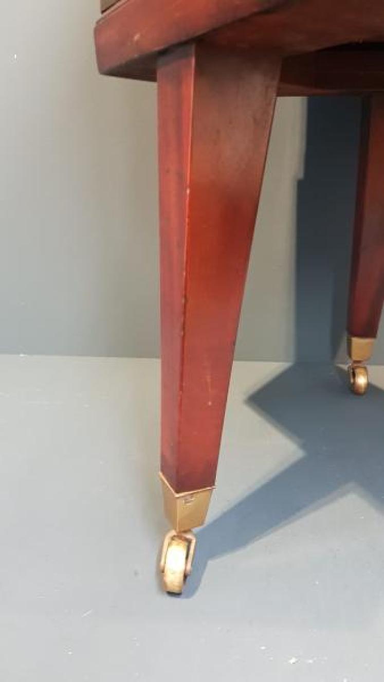 George III Mahogany Brass Bound Cellarette - Image 6