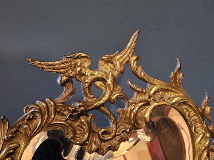Superb Victorian Gilt Table Mirror - Image 4