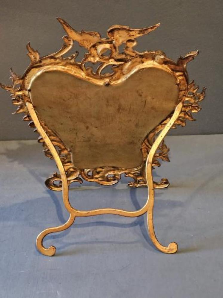 Superb Victorian Gilt Table Mirror - Image 5