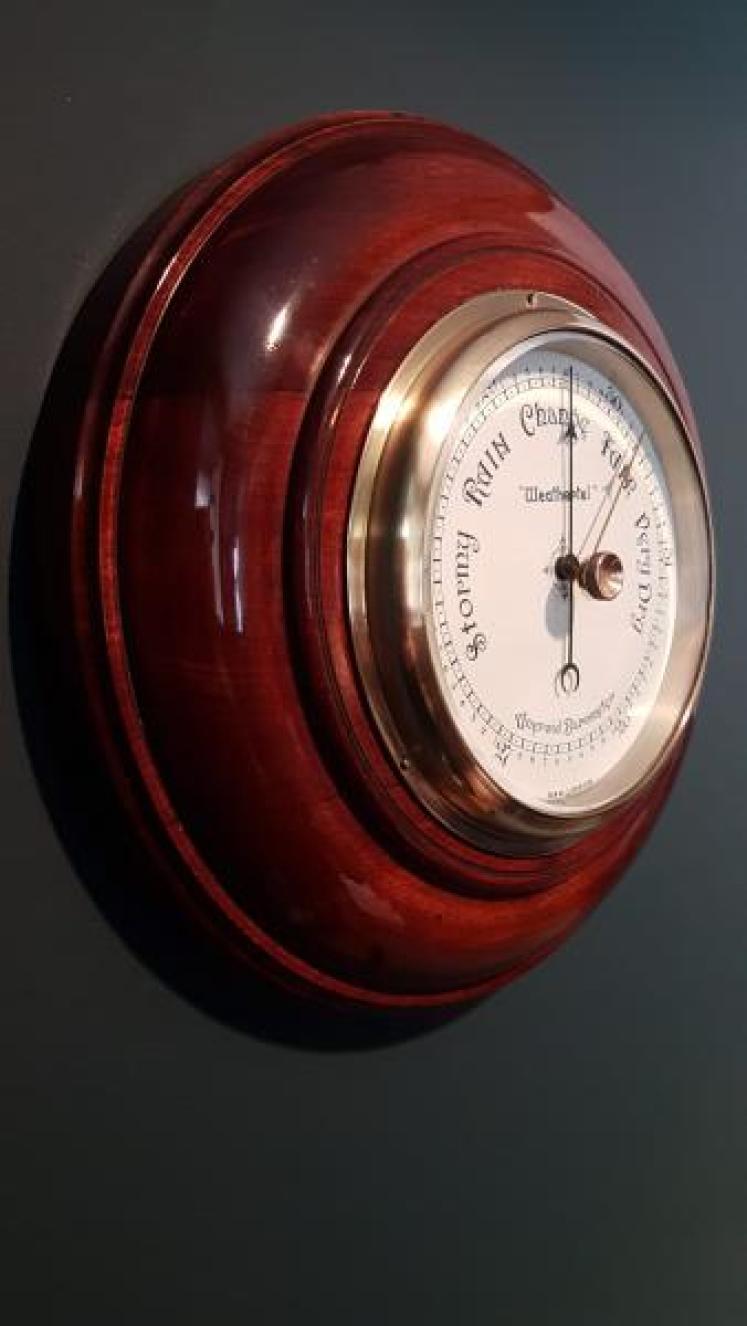 Victorian Short & Mason 'Weathertel' Barometer - Image 6