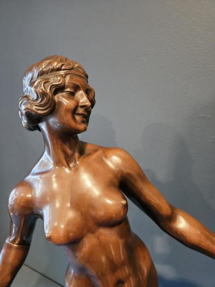 1920`s Bronze By Bruno Zach - Image 6