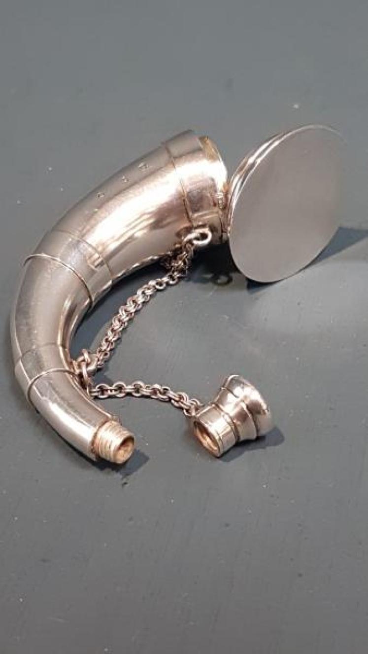 Victorian Aspreys Silver Vinaigrette and Scent  - Image 2