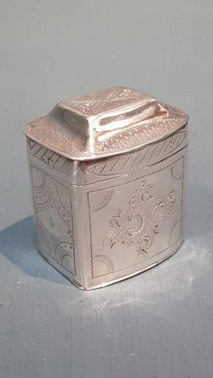 Mid Victorian Dutch Silver Peppermint Box - Image 6