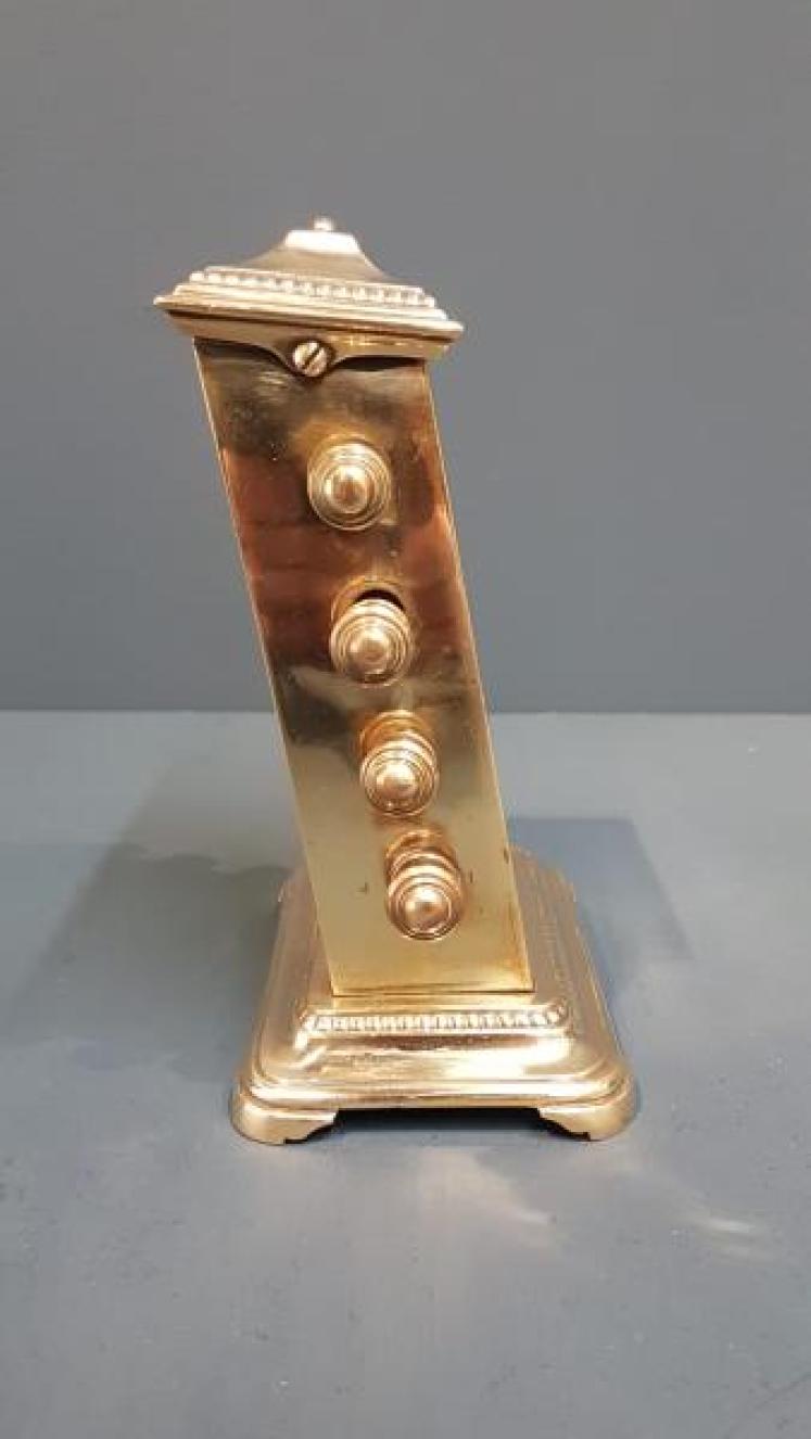 Edwardian Cast Brass Perpetual Desk Calendar - Image 2
