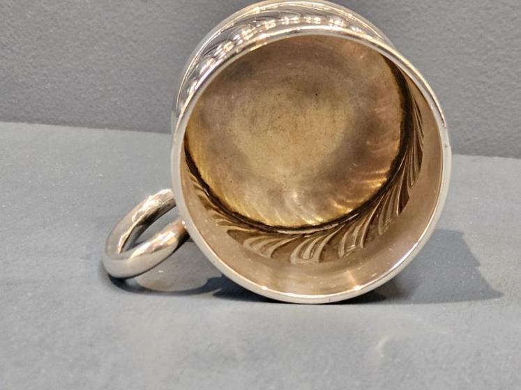 Victorian Silver Mug - Image 3
