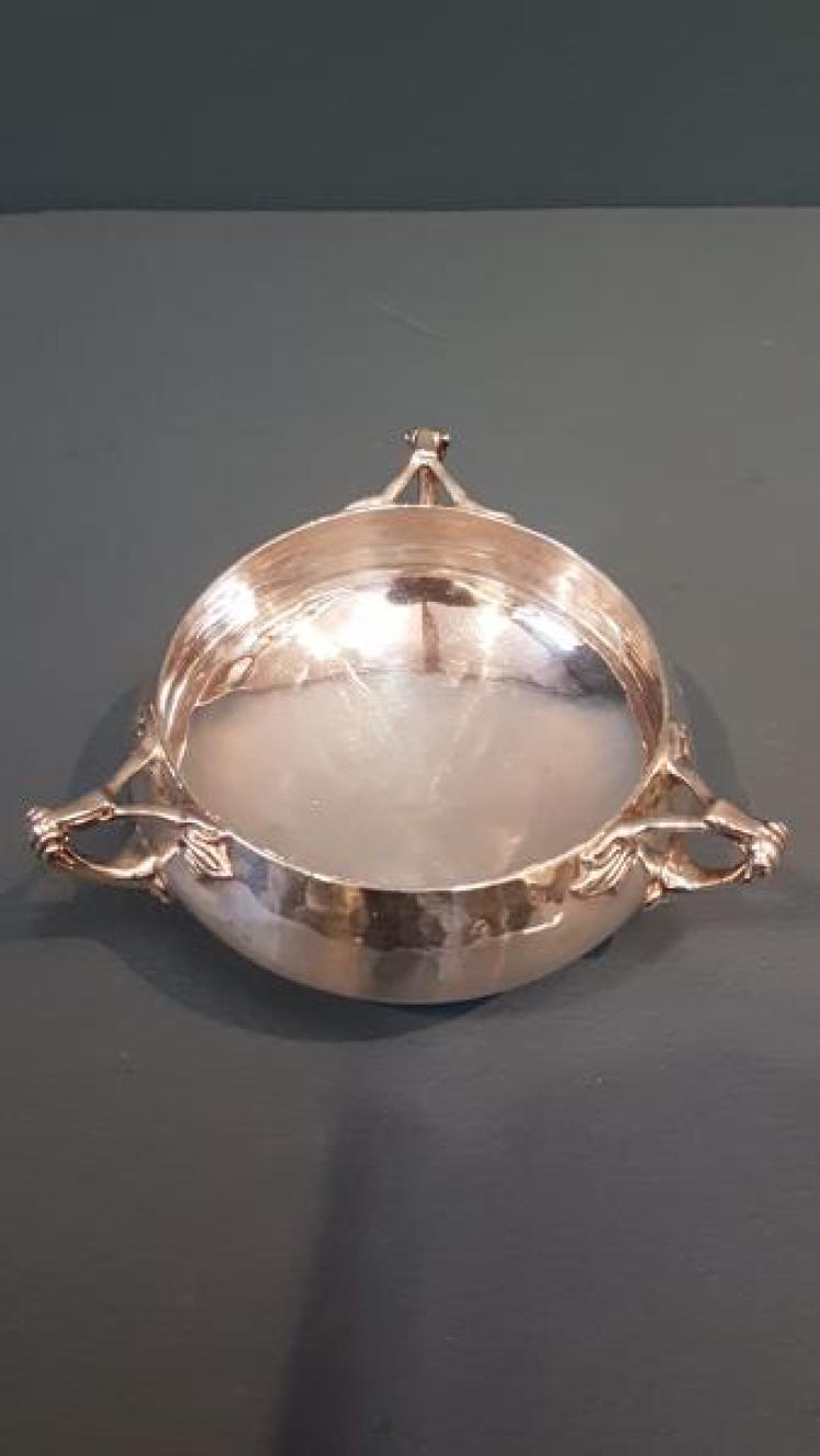 Edwardian Planished Silver Bowl 8.5oz - Image 7