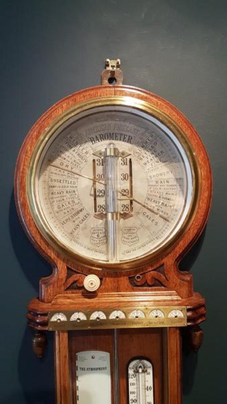 Admiral Fitzroy Polytechnic Barometer - Image 3