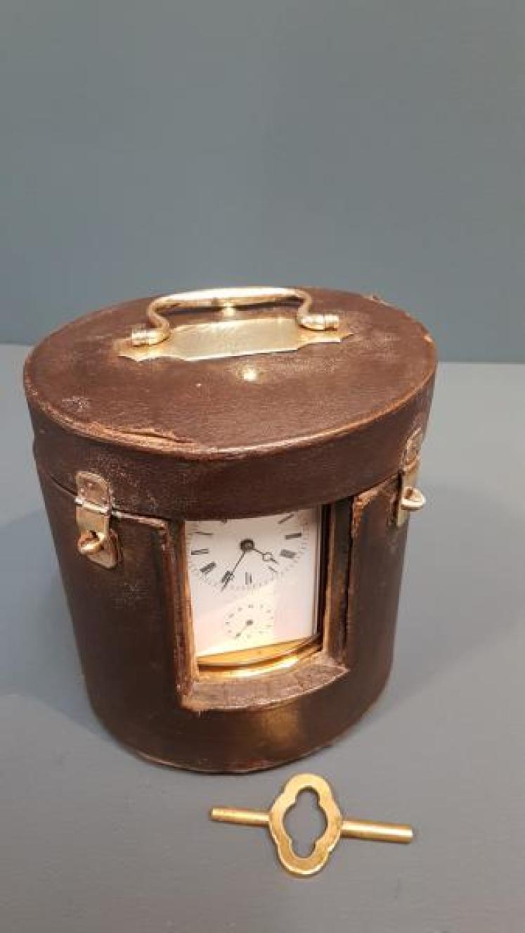 Fine Victorian Engraved Case Repeating Carriage Clock - Image 5
