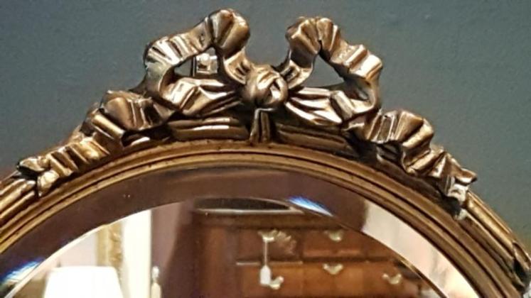 Small Edwardian Timber Gilt Mirror - Image 2