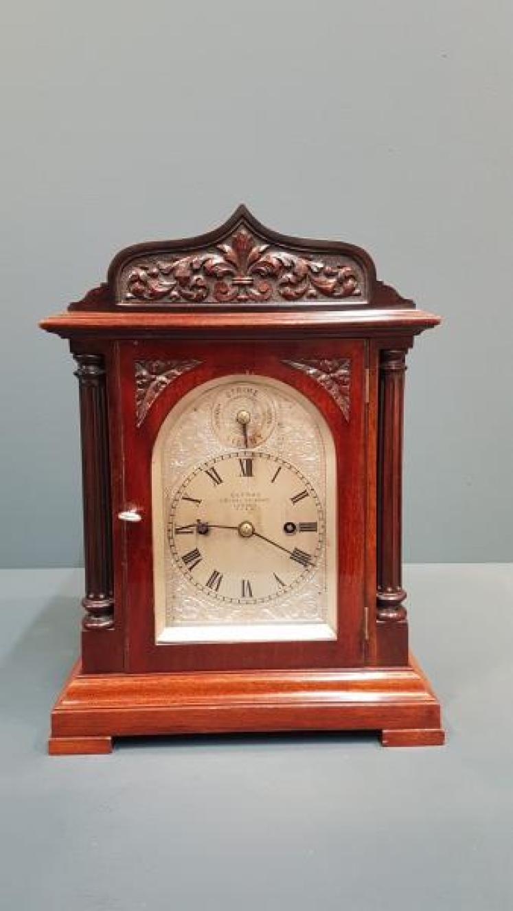 Victorian Double Fusee Bracket Clock - Image 1