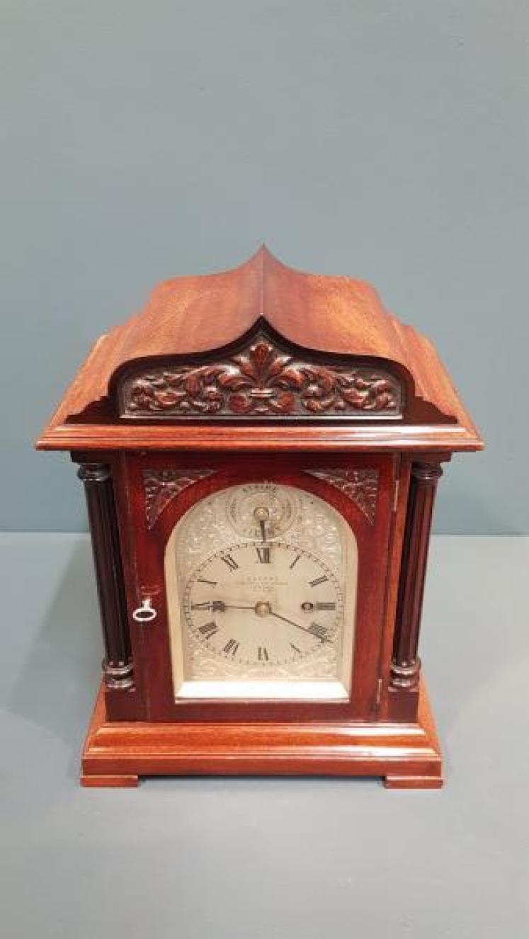 Victorian Double Fusee Bracket Clock - Image 3