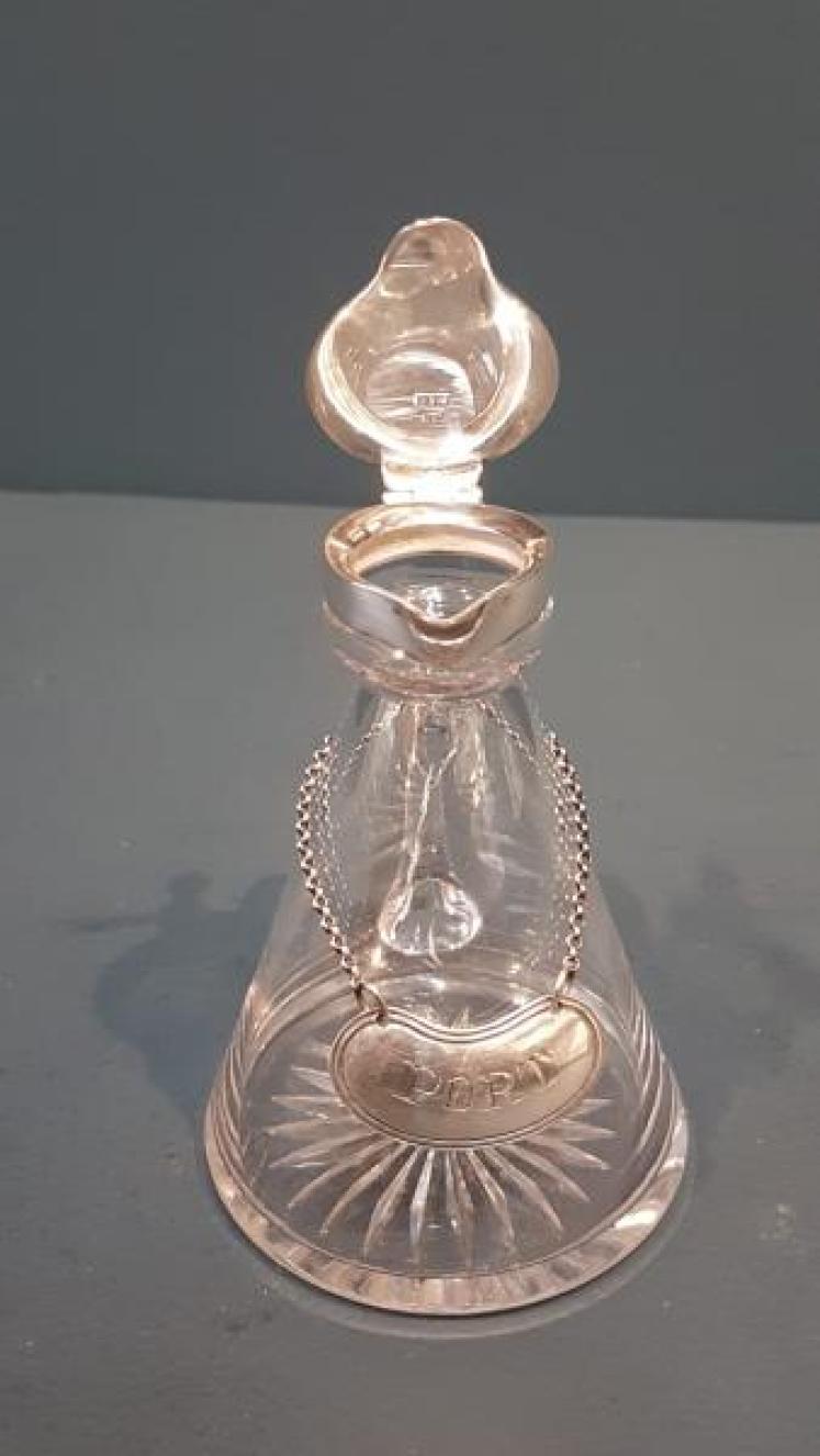 Hukin & Heath Silver Mounted Port Noggin - Image 3