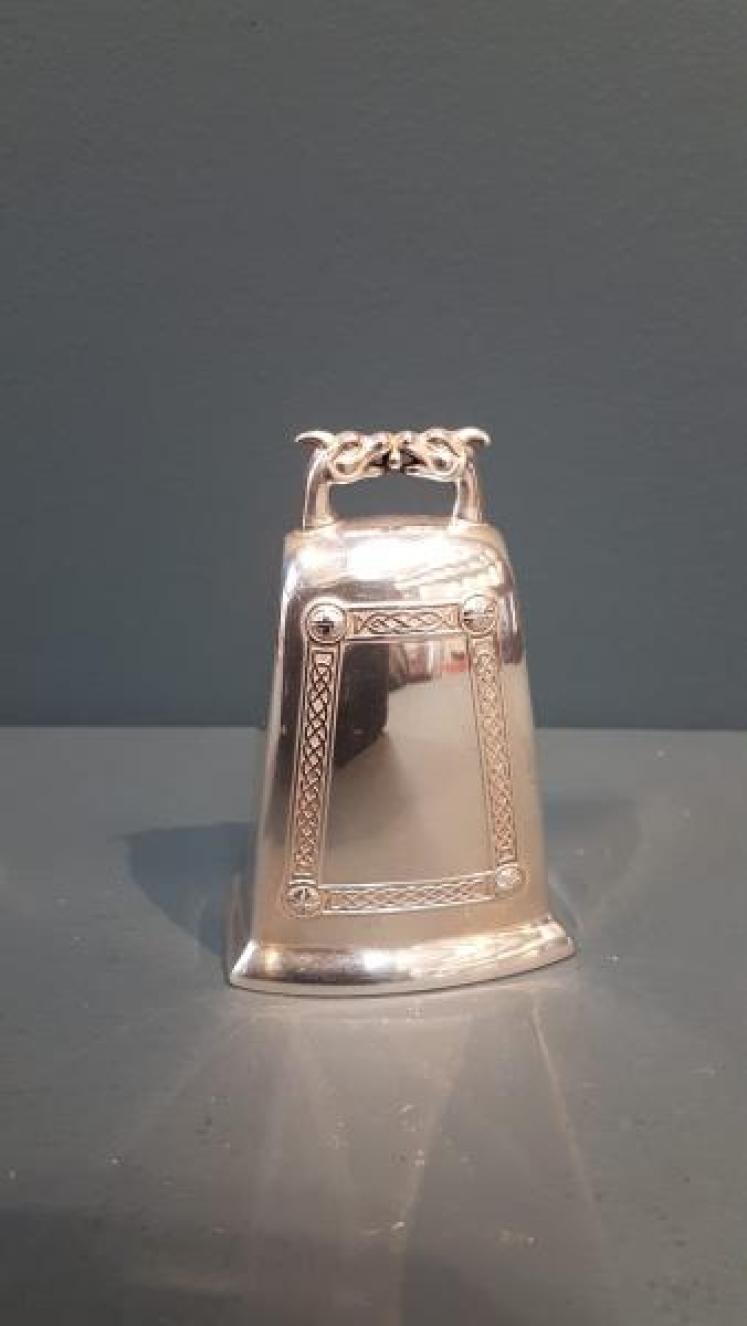Scottish Silver Cow Bell - Image 1
