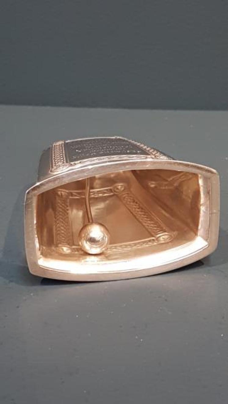 Scottish Silver Cow Bell - Image 3