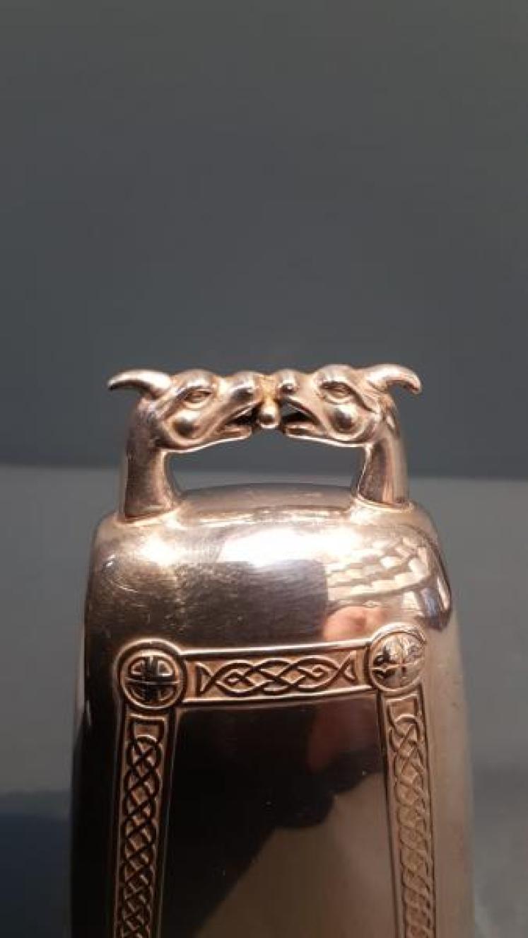 Scottish Silver Cow Bell - Image 6