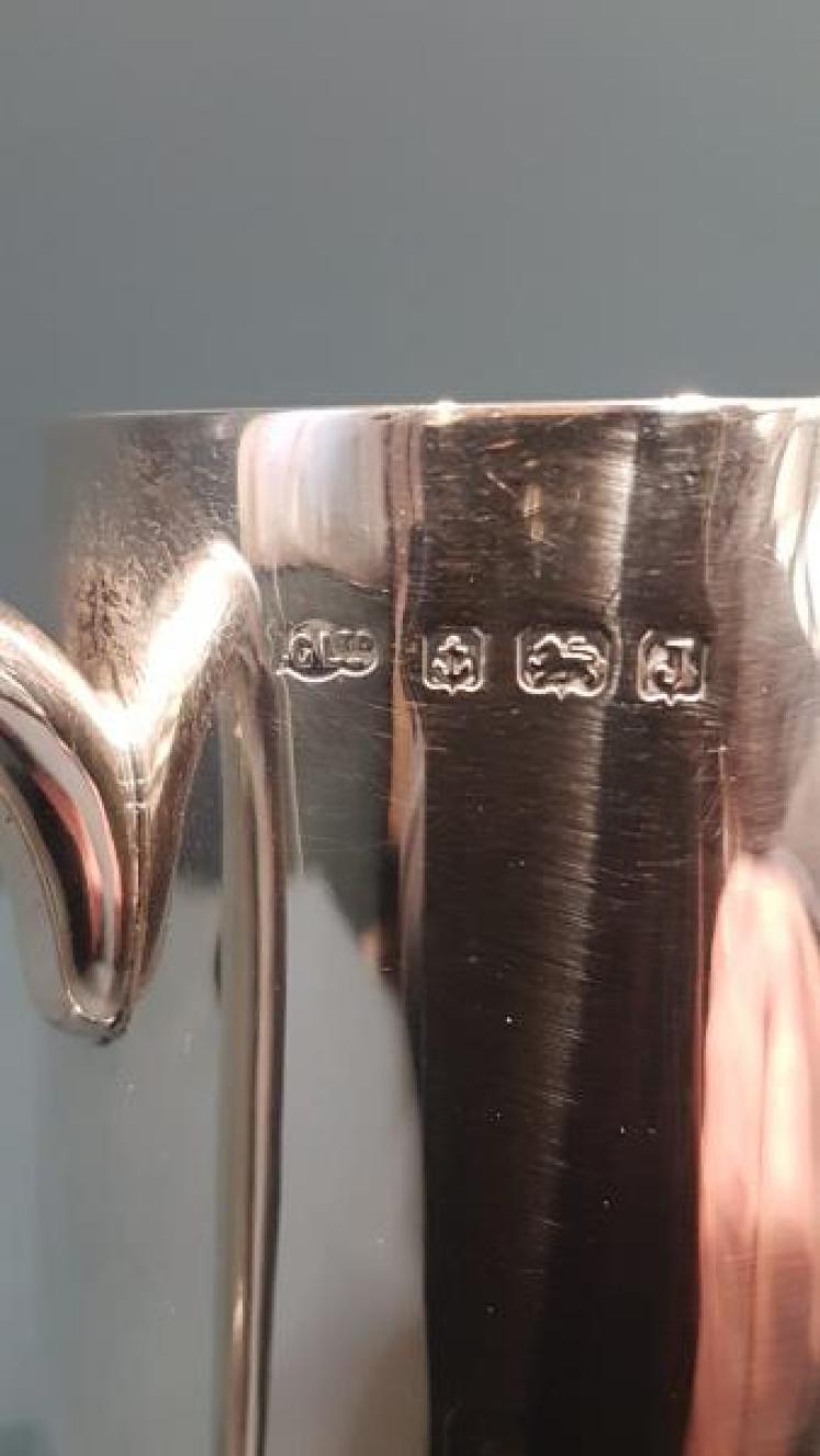 Silver Pint Tankard - Image 4