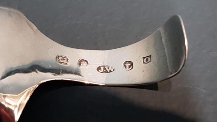 George III Silver Caddy Spoon - Image 6