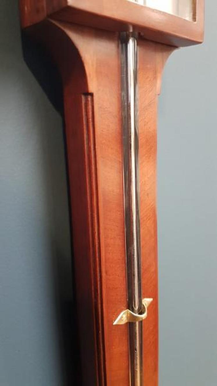 Regency Mahogany Stick Barometer  - Image 3