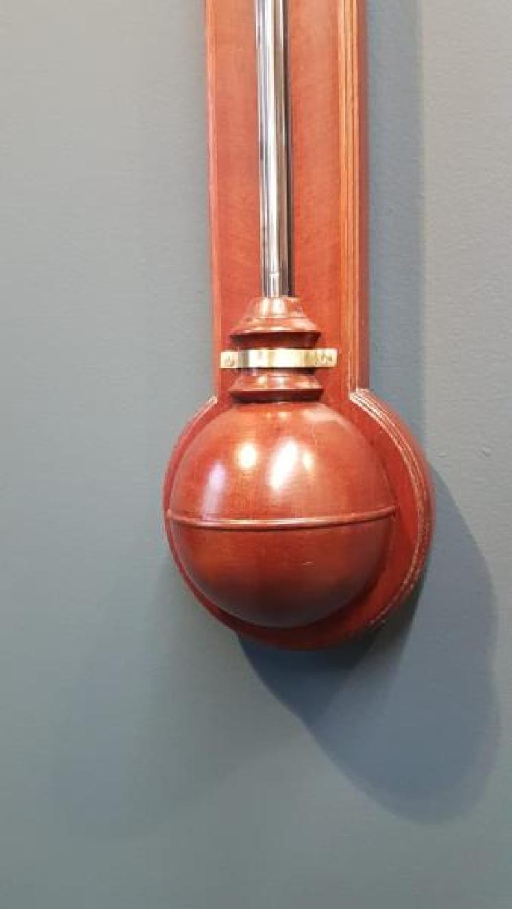 Regency Mahogany Stick Barometer  - Image 5