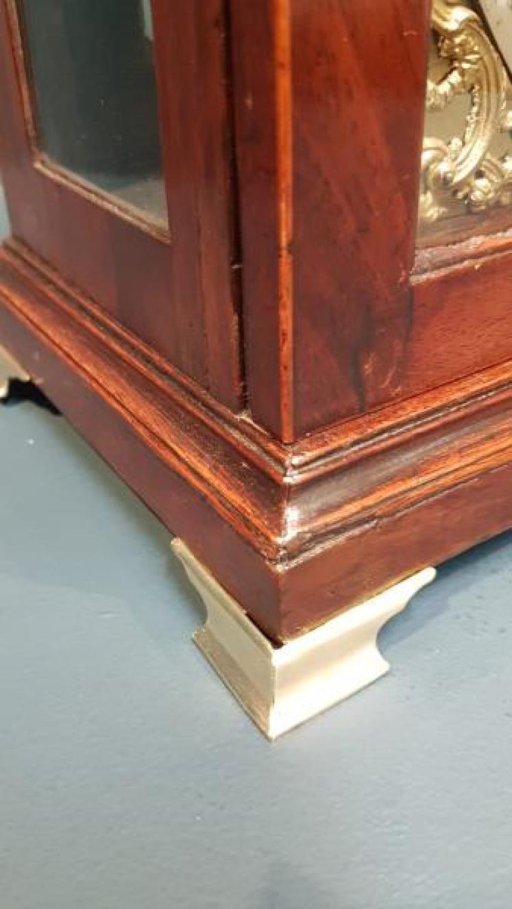 George III Mahogany Bracket Clock - Image 7
