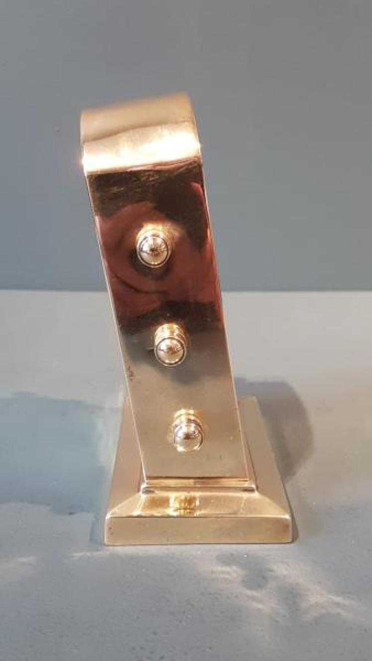 Edwardian Brass Perpetual Desk Calendar - Image 2