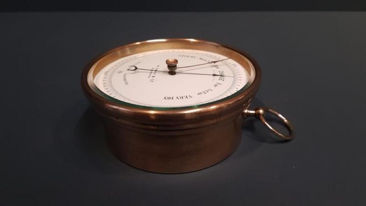 Victorian Enamel Dial Marine Barometer - Image 3