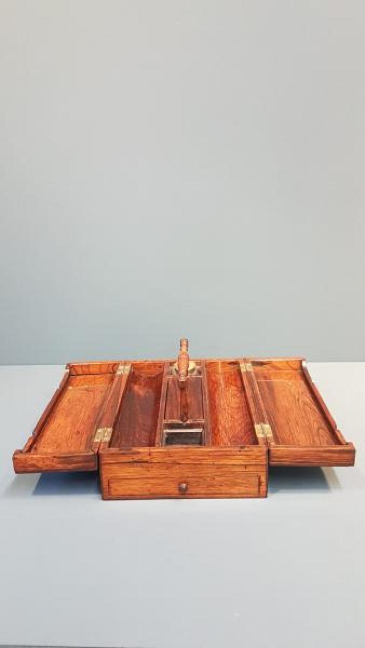 Regency Rosewood Pen and Ink Box - Image 7