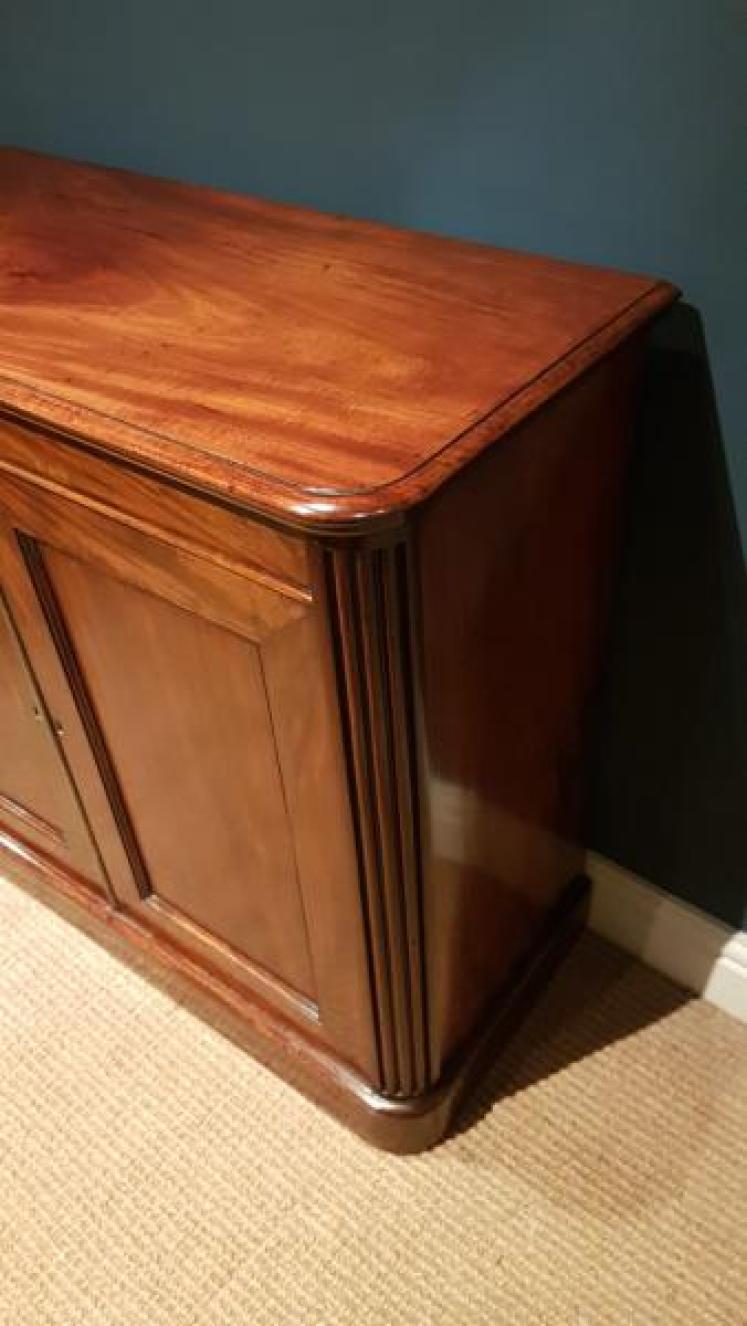 Regency Mahogany Gillow Style Bookcase - Image 6