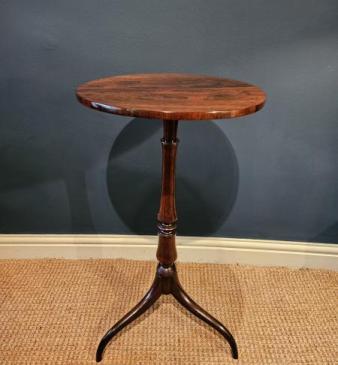 Regency Rosewood Tripod Table